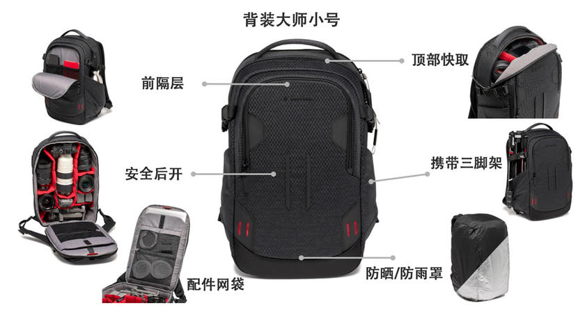 為(wèi)專業素養而生——曼富圖PRO LIGHT大行家系列攝影包